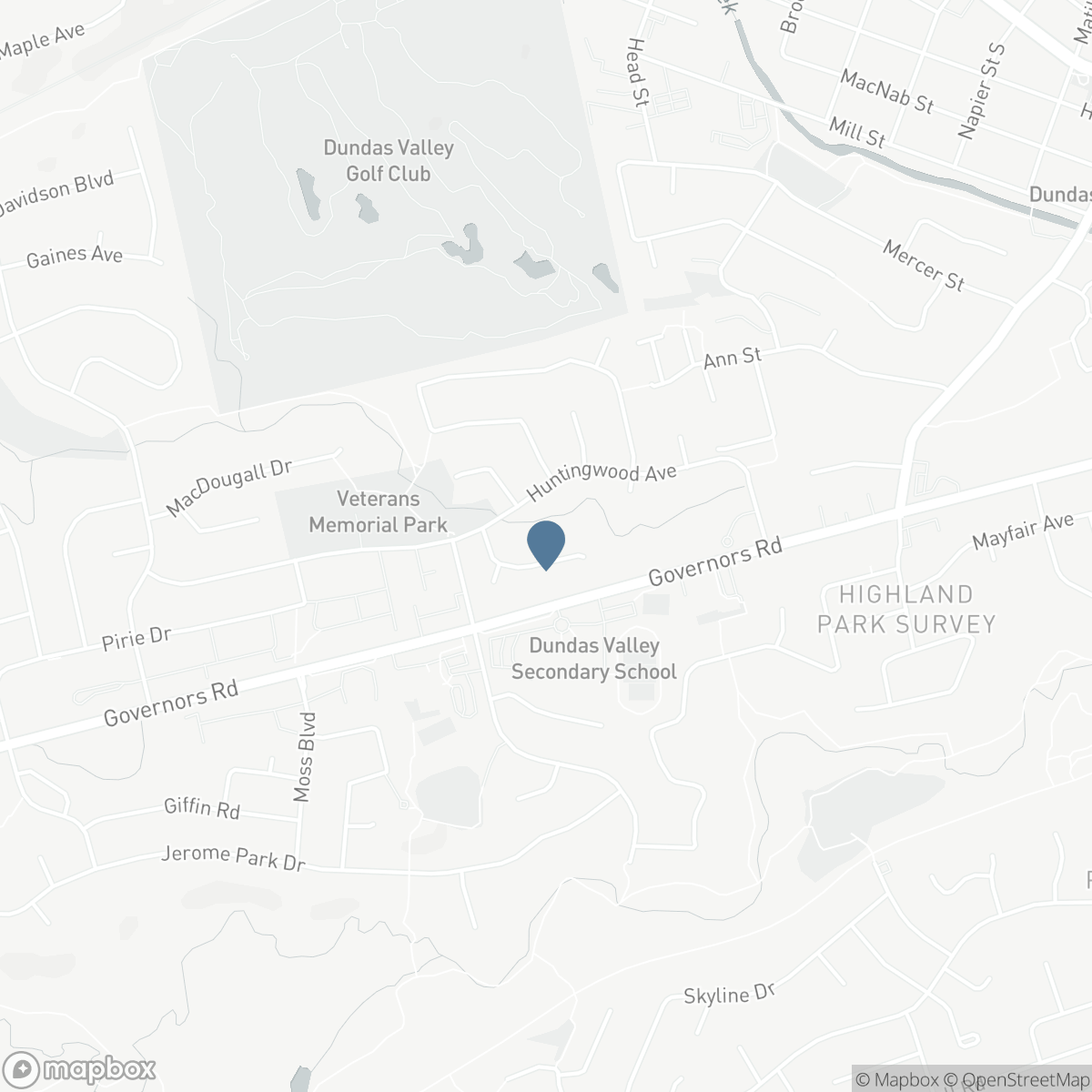 12 CREEKWOOD PLACE, Dundas, Ontario L9H 6S9